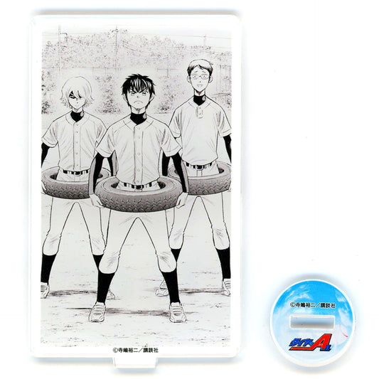 Group 3 People Tire Ace of Diamond act II POP UP SHOP Acrylic Stand Vol.1 [USED]