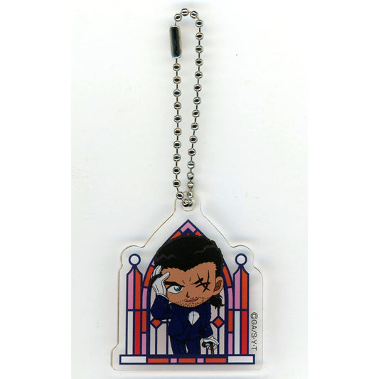 Kansuke Yamato Detective Conan Cafe 2025 Acrylic Keychain A [USED]