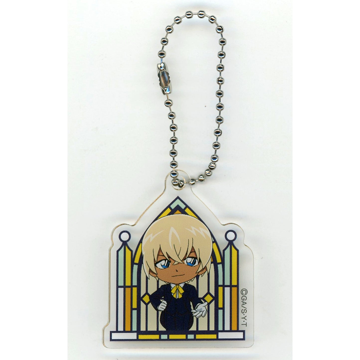 Toru Amuro Detective Conan Cafe 2025 Acrylic Keychain A [USED]