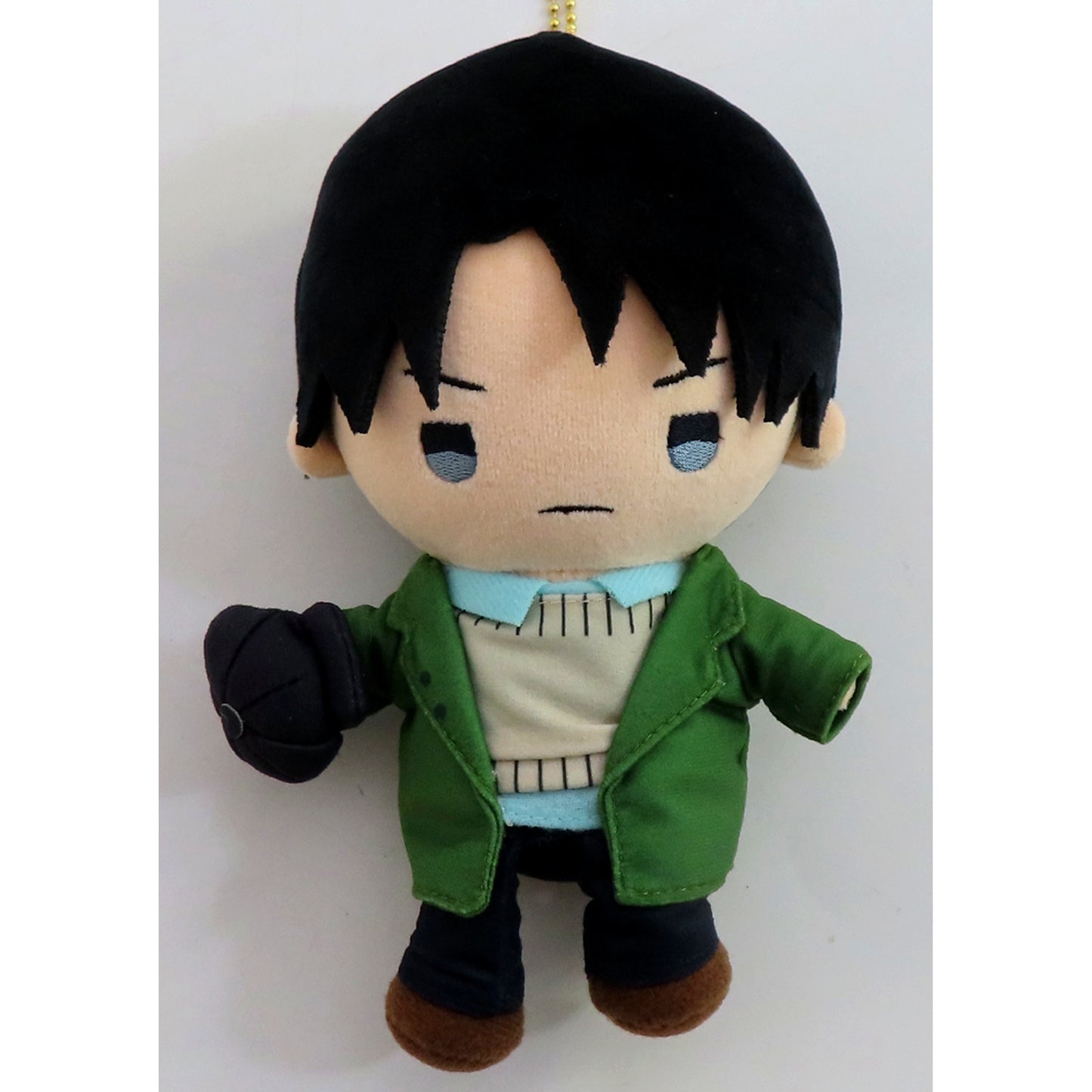 Levi Ackerman Attack on Titan JR Central Oshi Tabi Munyugurumi Mascot [USED]