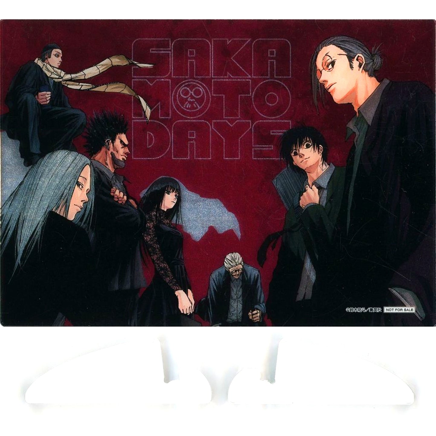 ORDER SAKAMOTO DAYS Mirror Acrylic Art Digital Weekly Shonen Jump Subscriber Limited Lottery Present Winning Item [USED]