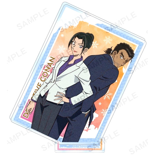 Kansuke Yamato & Yui Uehara Square Acrylic Stand Vol. 5 Detective Conan [USED]