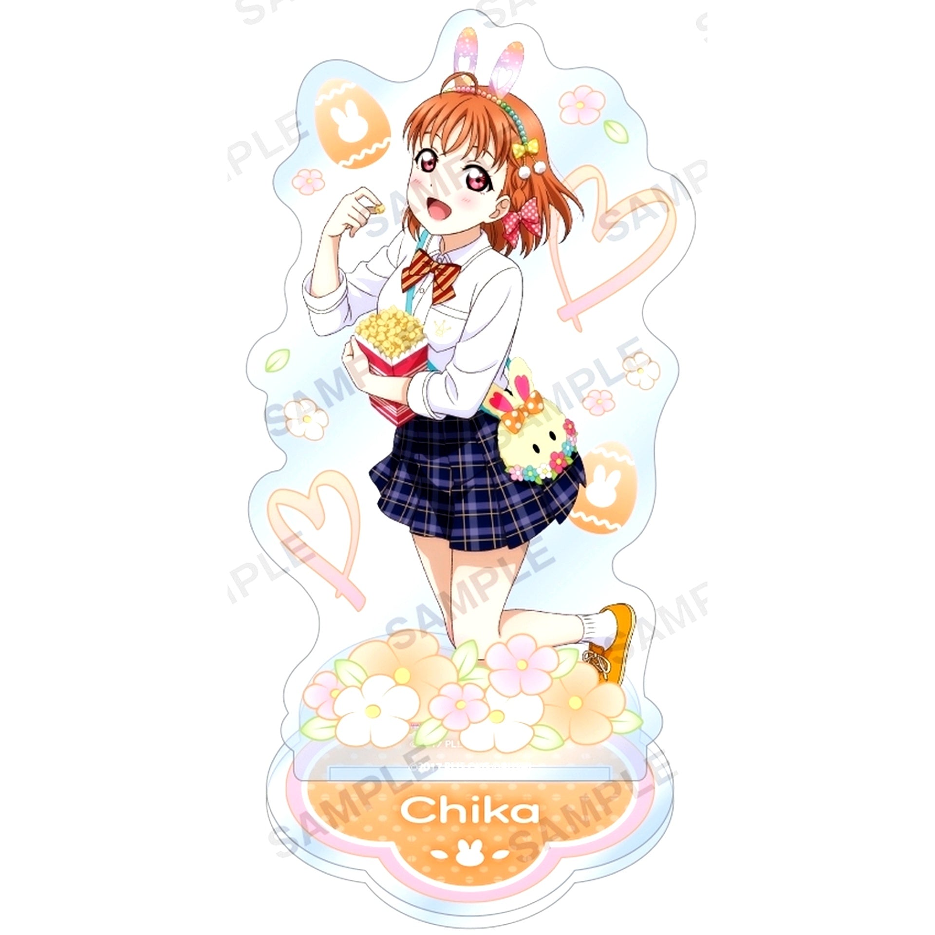 Chika Takami Aqours Theme Park Ver. Acrylic Stand Love Live! School Idol Festival [USED]