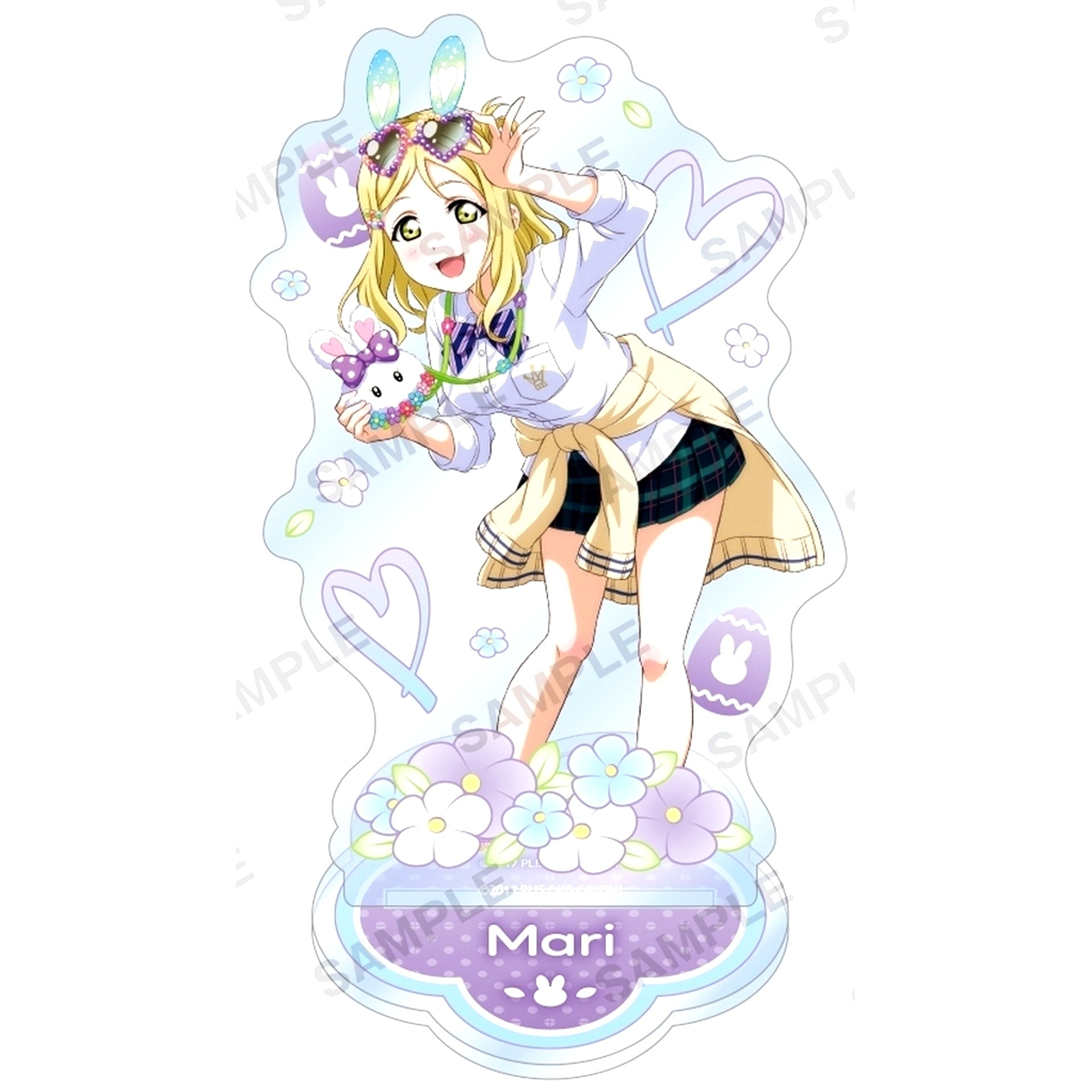 Mari Ohara Aqours Theme Park Ver. Acrylic Stand Love Live! School Idol Festival [USED]