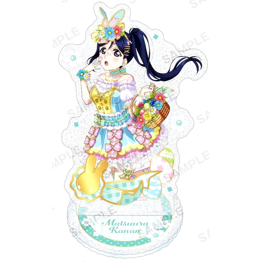 Kanan Matsuura Aqours Theme Park Ver. Kirarin Acrylic Stand Love Live! School Idol Festival [USED]