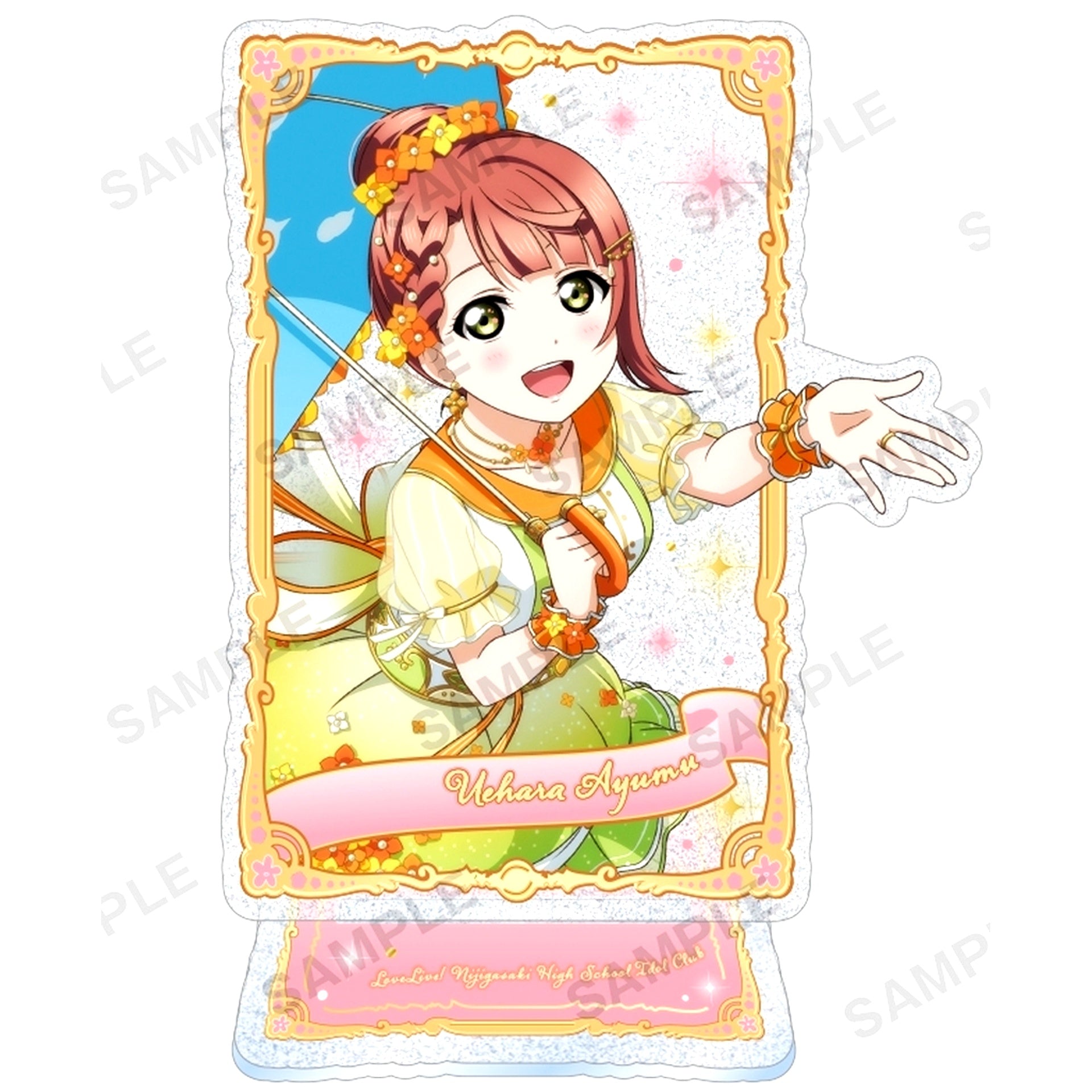 Ayumu Uehara Kirarin Acrylic Stand Love Live! School Idol Festival ALL STARS [USED]