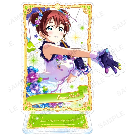 Emma Verde Kirarin Acrylic Stand Love Live! School Idol Festival ALLSTARS [USED]