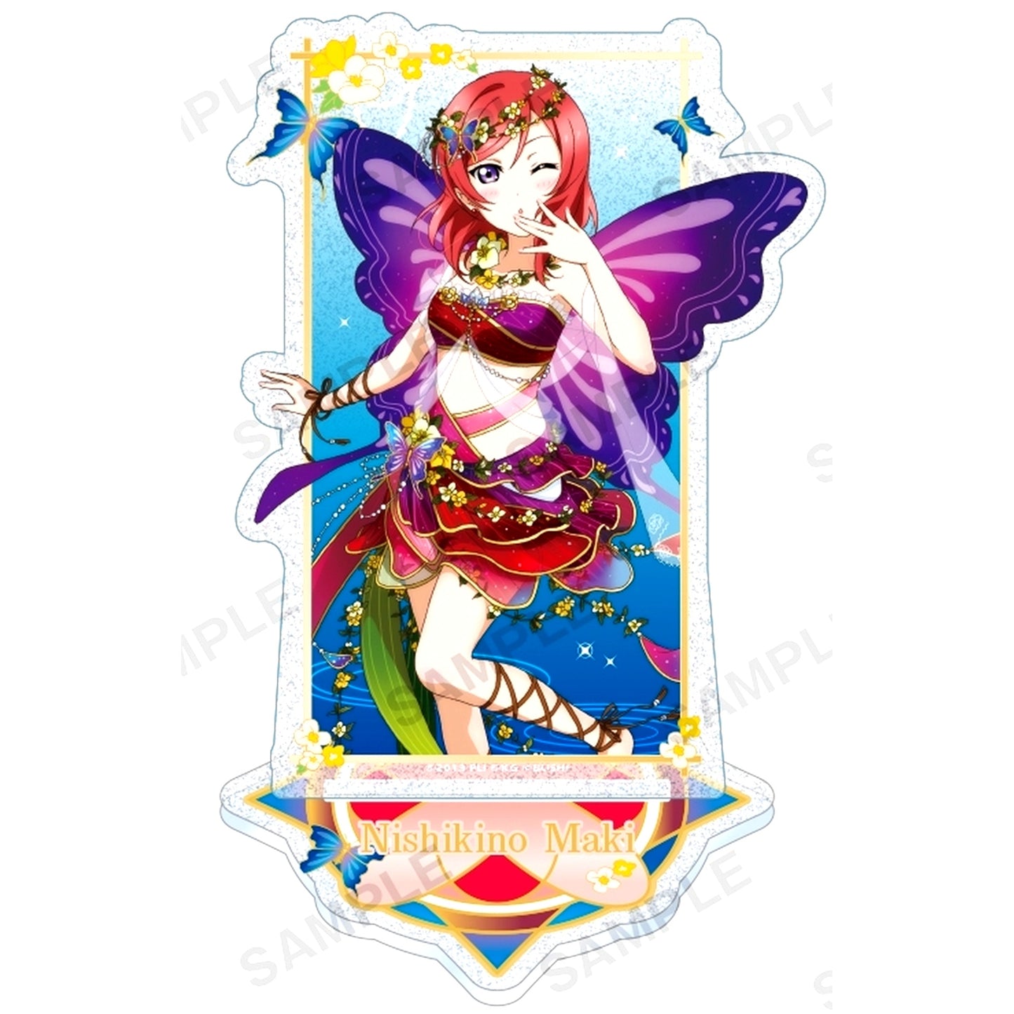 Maki Nishikino Muse Fairyland Ver. Kirarin Acrylic Stand Love Live! School Idol Festival [USED]