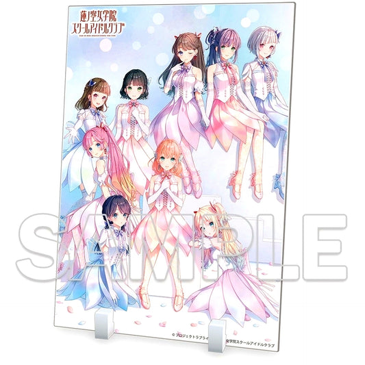 Group Ver. AURORA FLOWER 2 Acrylic Stand Love Live! Hasunosora Girls' High School Idol Club [USED]