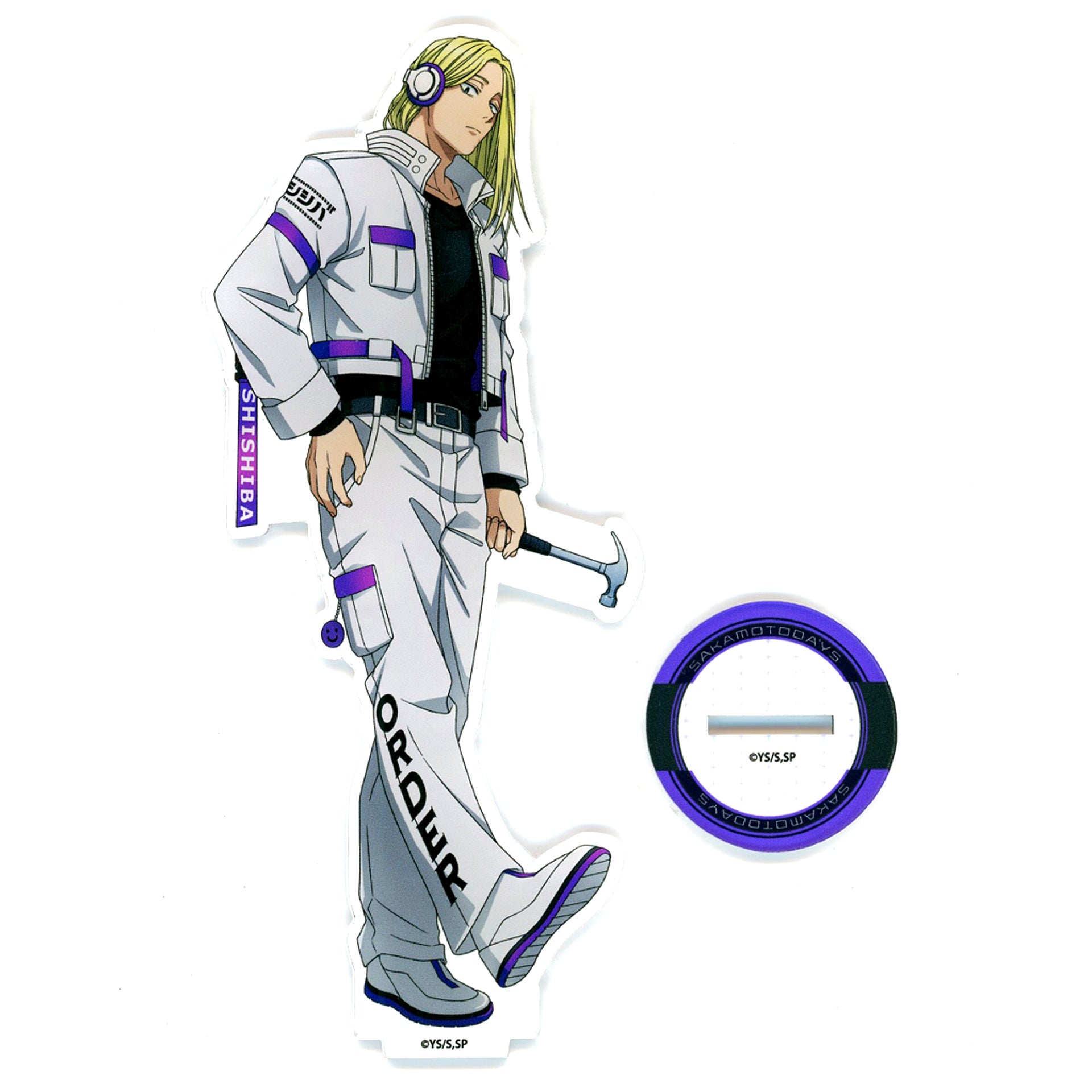 Shishiba Sakamoto Days Acrylic Stand Downer Coord Ver. [USED]