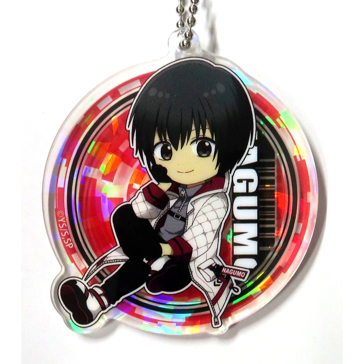 Yoichi Nagumo SAKAMOTO DAYS Trading Mini Chara Holographic Acrylic Keychain Downer Coord Ver. [USED]