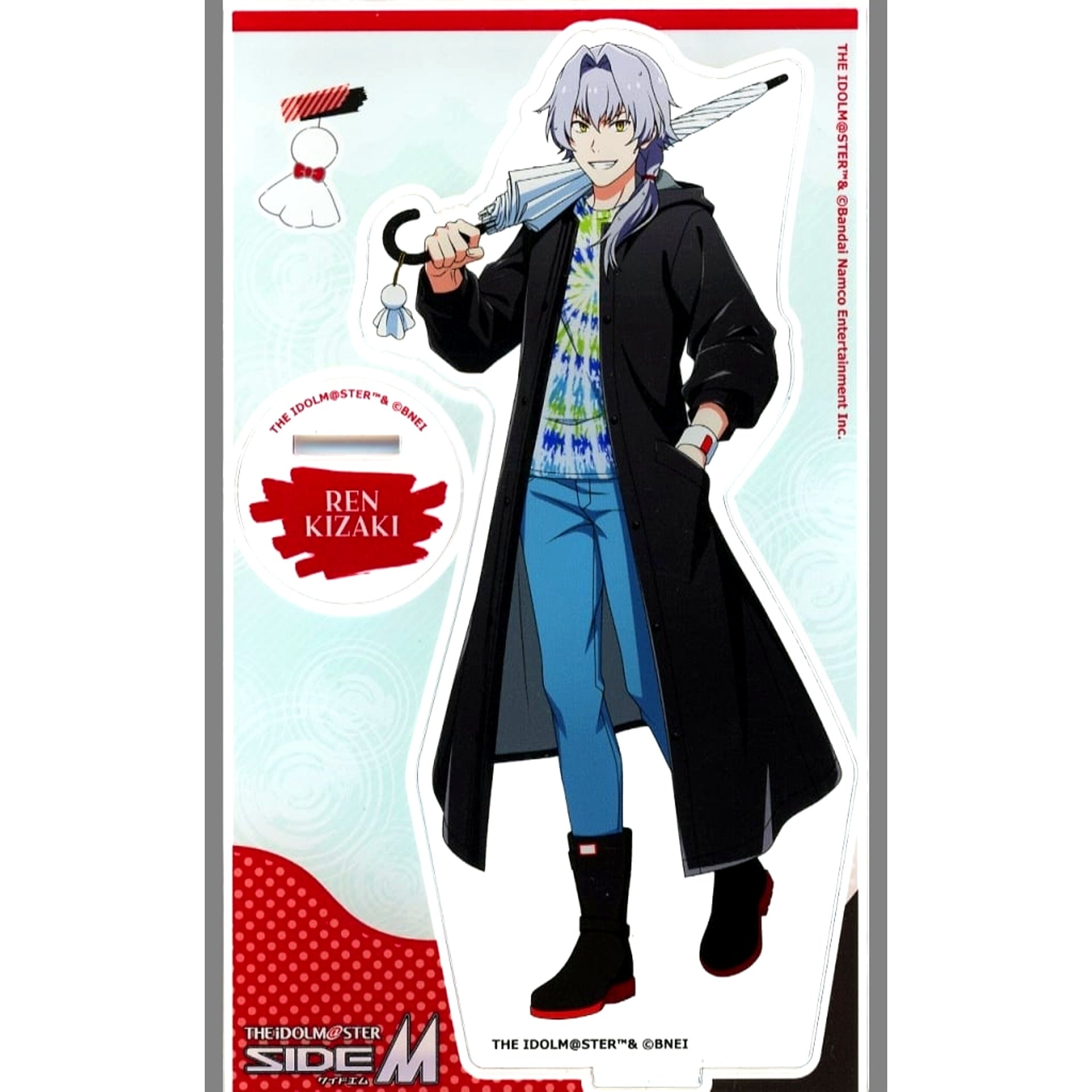 Ren Kizaki The Idolm@ster SideM Acrylic Stand Karaoke no Tetsujin [USED]