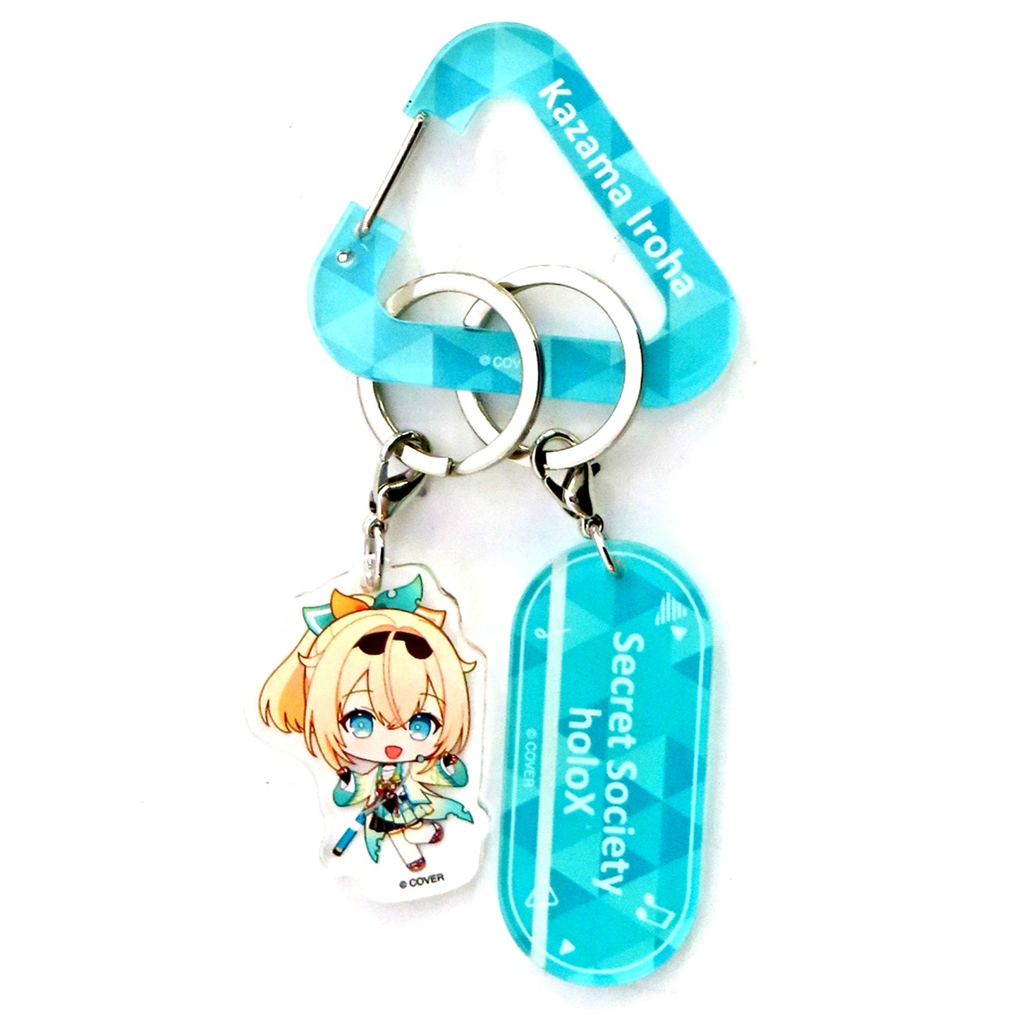 Kazama Iroha Hololive Secret Society holoX holo mini Vocal Series Carabiner Charm [USED]