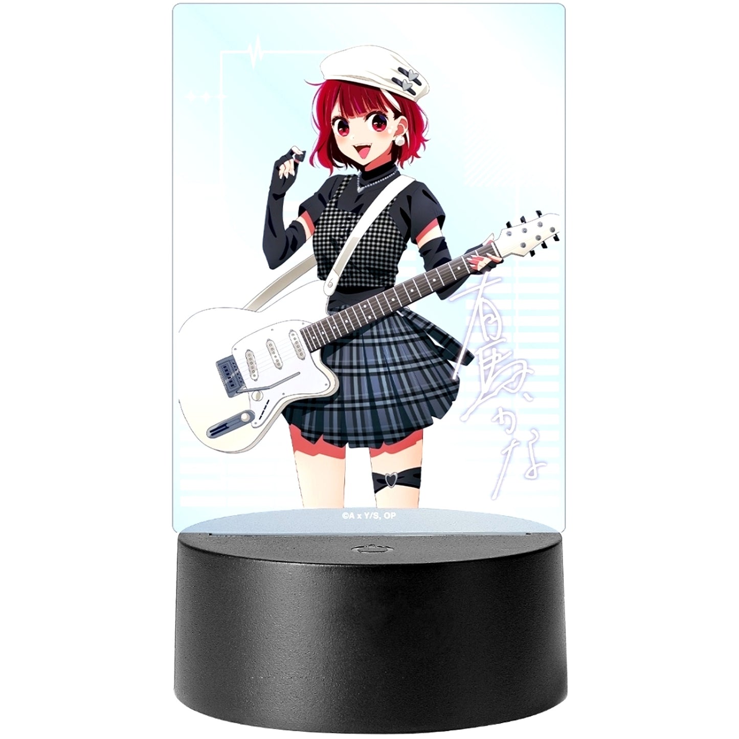 Kana Arima Oshi no Ko Illustration Rock Band Ver. Light-up Acrylic Stand [USED]
