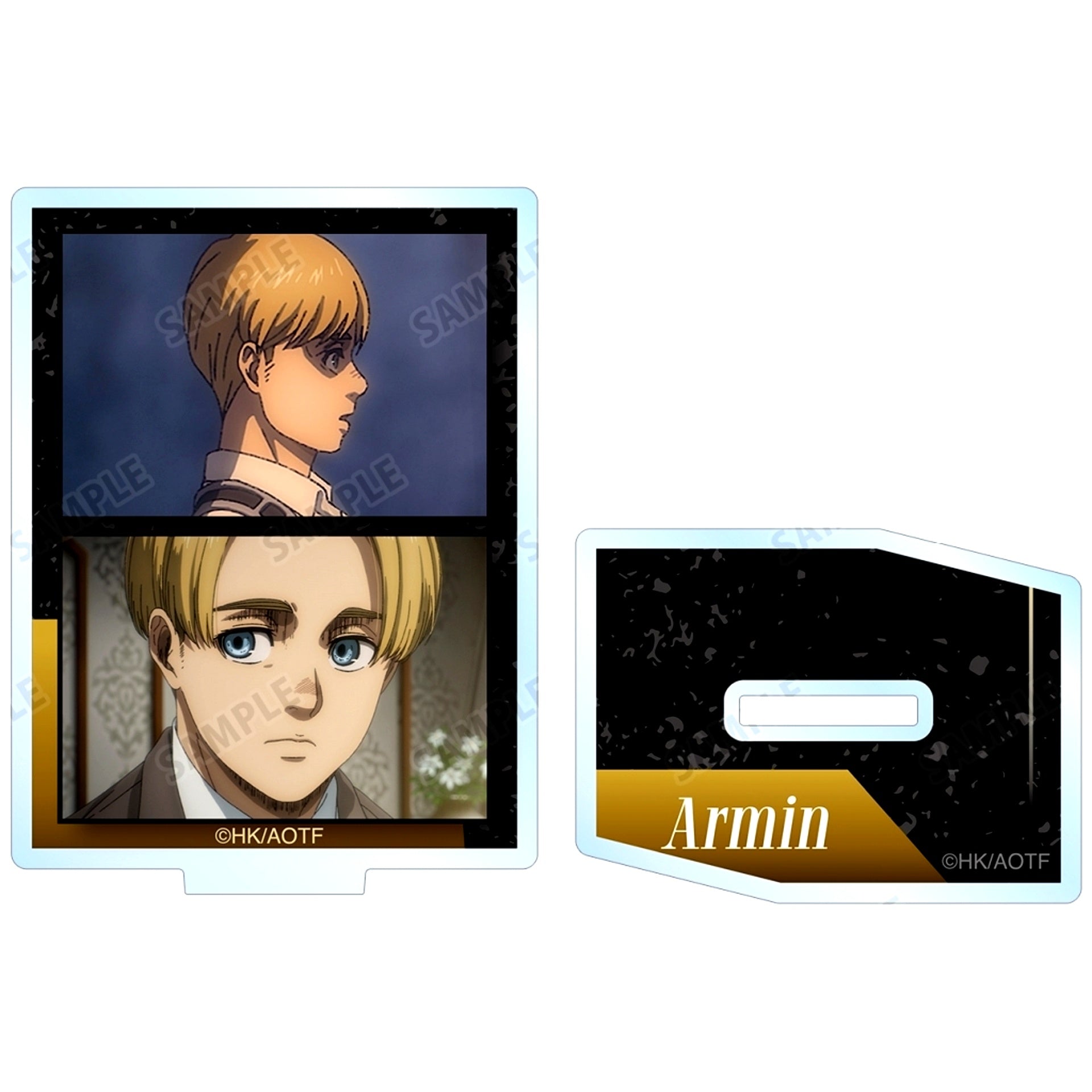 Armin Arlert Attack on Titan Trading Scene Acrylic Stand [USED]