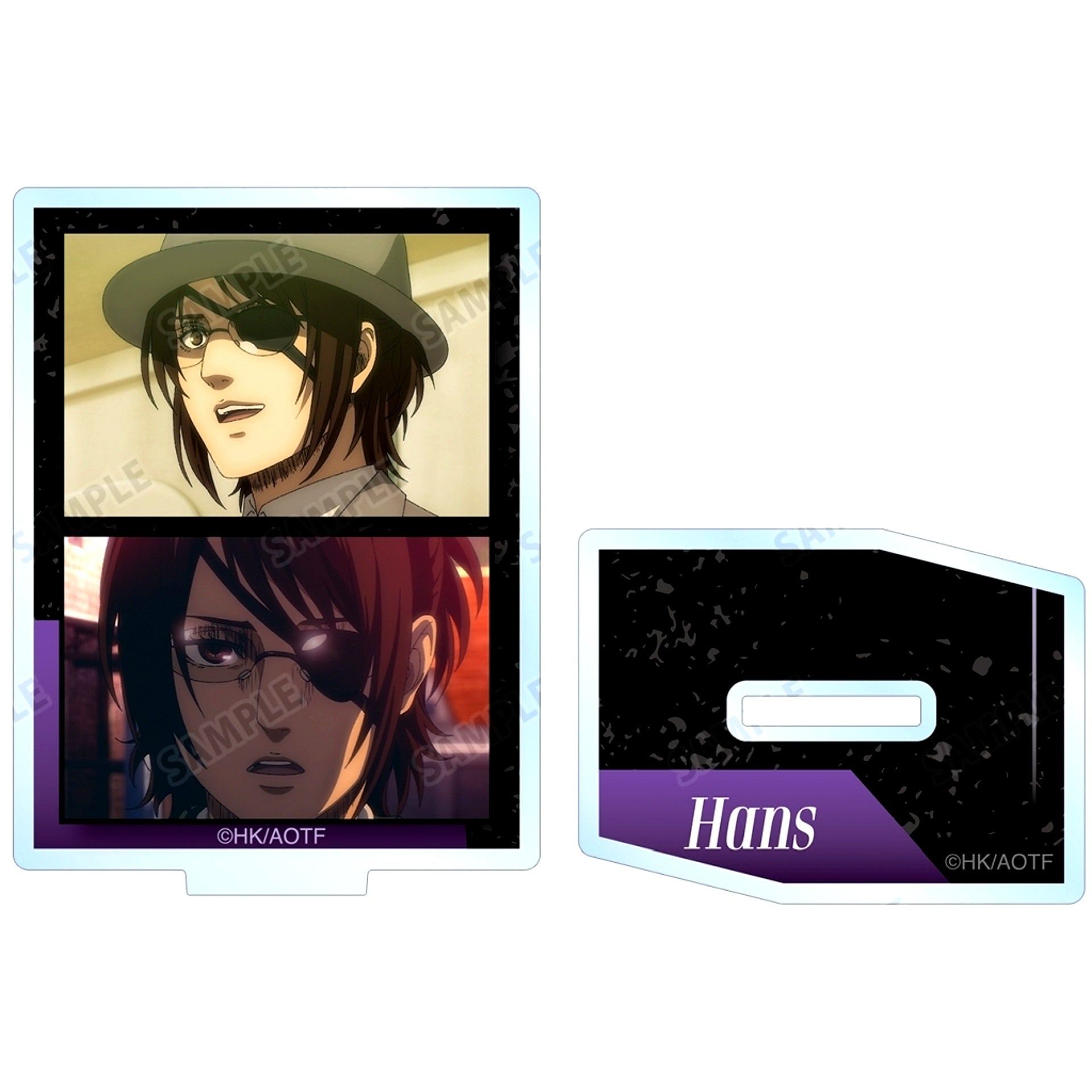 Hange Zoe Attack on Titan Trading Scene Acrylic Stand [USED]