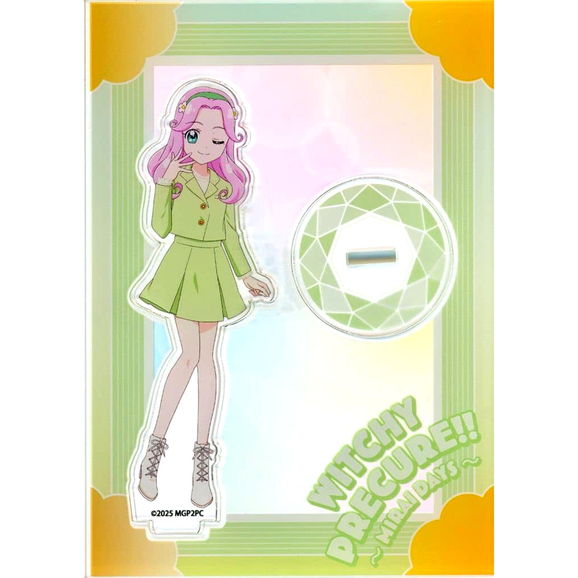 Kotoha Hanami Witchy Precure!! MIRAI DAYS Acrylic Stand POP UP STORE Marui [USED]