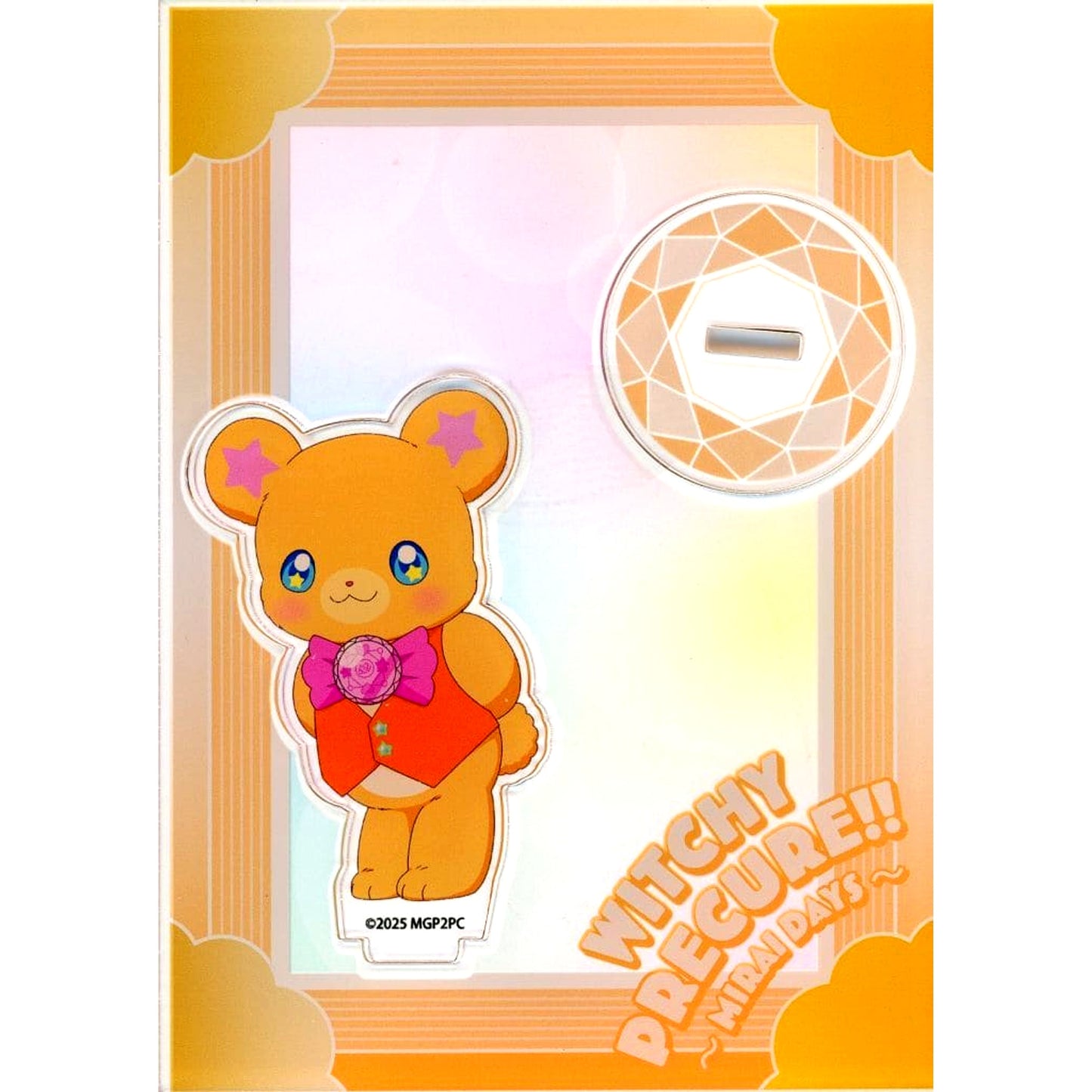 Mofurun Witchy Precure!! MIRAI DAYS Acrylic Stand POP UP STORE Marui [USED]