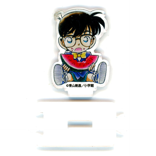 Conan Edogawa Watermelon Detective Conan Conan's House Beika Shopping Street Clear Stand Gacha [USED]