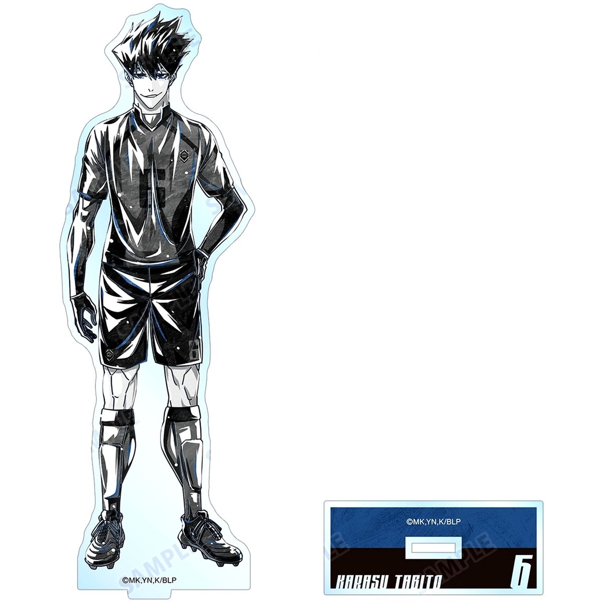 Tabito Karasu Ani-Art Black Label Big Acrylic Stand Blue Lock [USED]