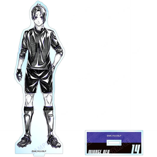 Reo Mikage Ani-Art BLACK LABEL BIG Acrylic Stand Blue Lock [USED]