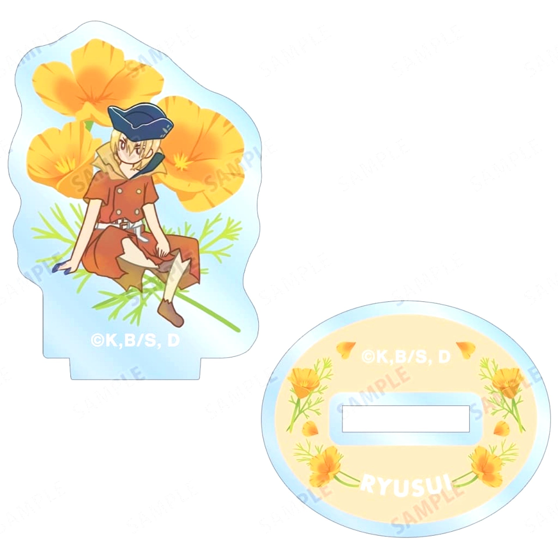 Ryusui Nanami Dr.STONE Trading Botania Mini Acrylic Stand [USED]