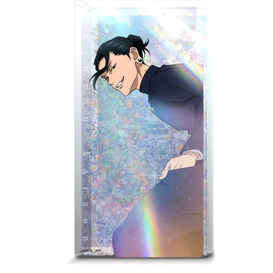 Suguru Geto Ultramarine Jujutsu Kaisen Hidden Inventory/Premature Death Glitter Acrylic Block [USED]