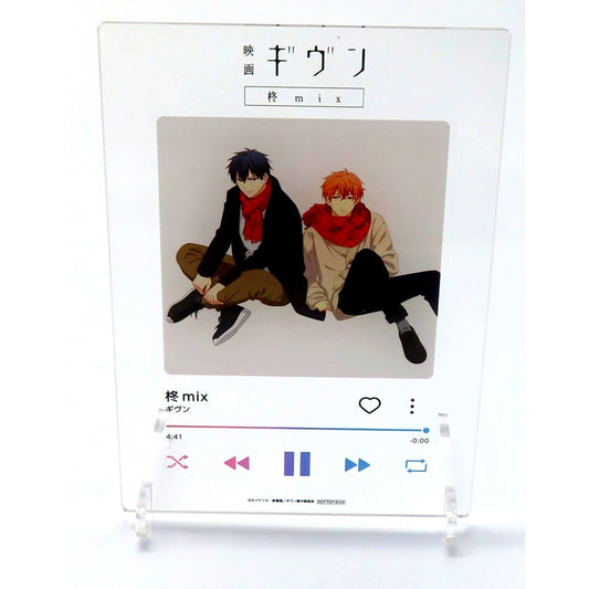 Mafuyu Sato & Ritsuka Uenoyama Acrylic Plate Blu-ray/DVD Movie given Hiiragi mix Rakuten Books Bonus [USED]