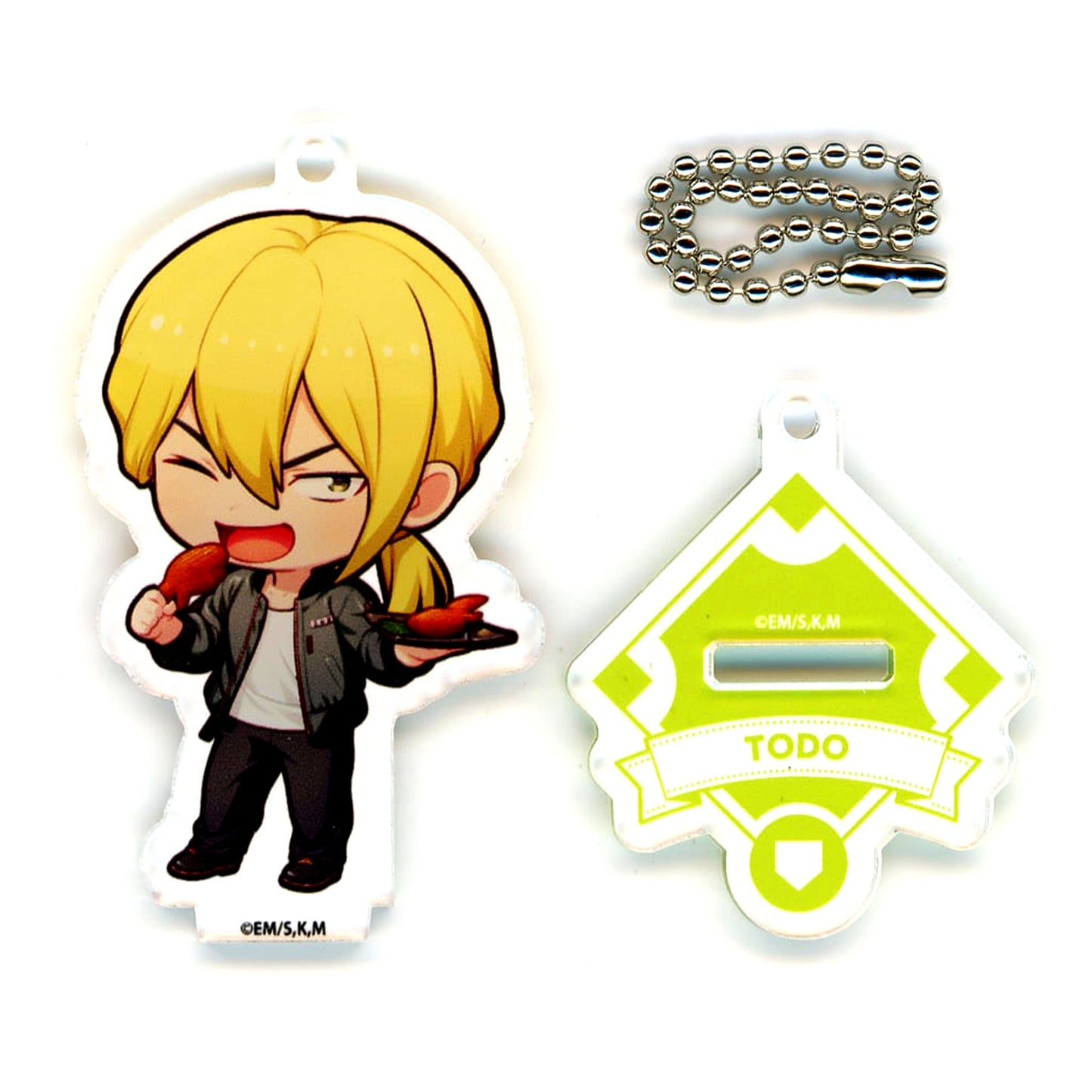 Oblivion Battery Aoi Todo Trading Mini Chara Acrylic Stand Charm Nikuju Gyoza no Dandadan [USED]