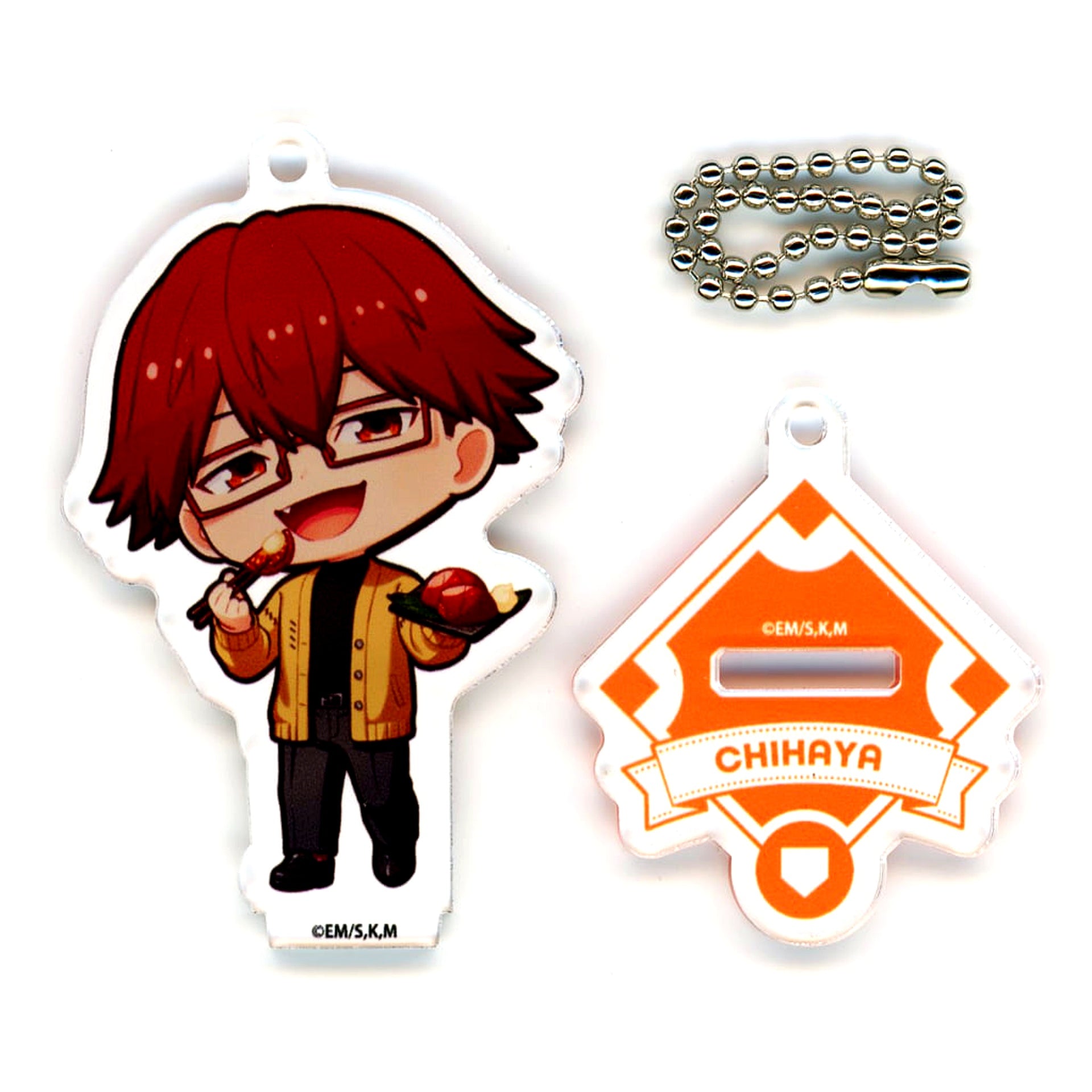 Oblivion Battery Shunpei Chihaya Trading Mini Chara Acrylic Stand Charm Nikuju Gyoza no Dandadan [USED]