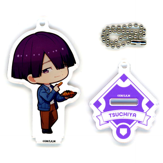 Oblivion Battery Kazuki Tsuchiya Trading Mini Chara Acrylic Stand Charm Nikuju Gyoza no Dandadan [USED]