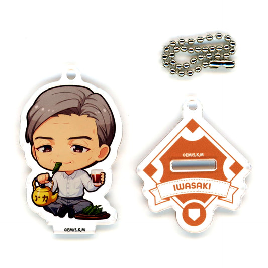 Oblivion Battery Director Iwasaki Trading Mini Chara Acrylic Stand Charm Nikuju Gyoza no Dandadan [USED]