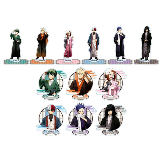 Assorted My Hero Academia in Asakusa Hanayashiki Drawn Hanayashiki ver. Trading Acrylic Stand Set of 12 Types [USED]