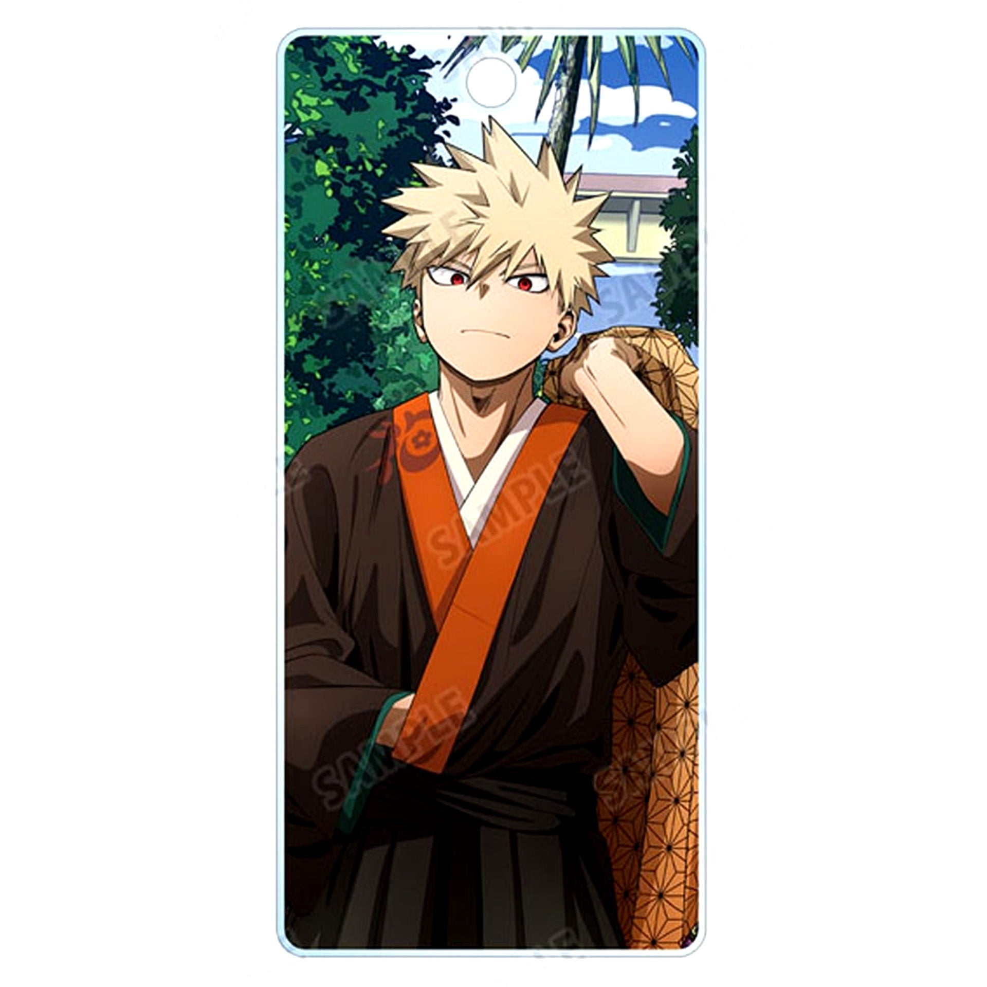 Katsuki Bakugo Vertical My Hero Academia Asakusa Hanayashiki Ver. Acrylic Key Tag [USED]