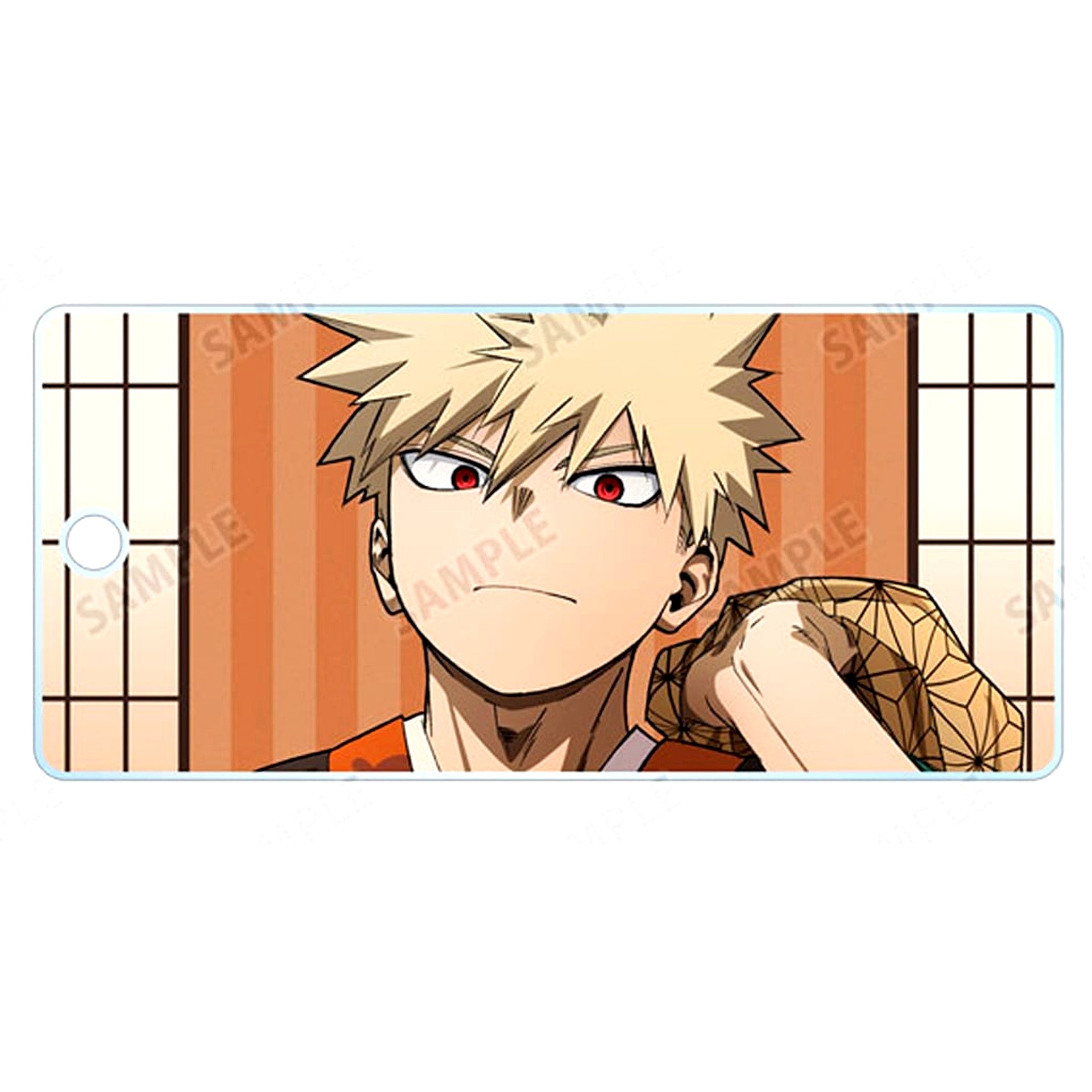 Katsuki Bakugo Horizontal My Hero Academia Asakusa Hanayashiki Ver. Acrylic Key Tag [USED]