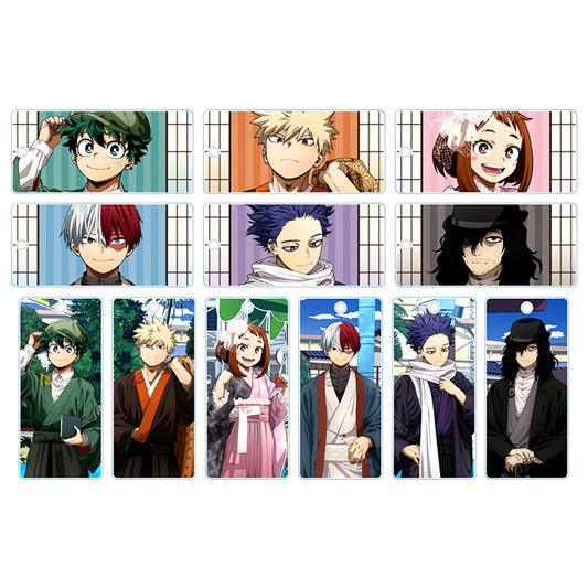 Set of 12 My Hero Academia in Asakusa Hanayashiki Illustration Hanayashiki Ver. Trading Acrylic Key Tag [USED]
