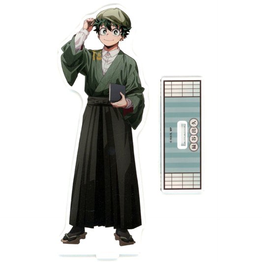 Izuku Midoriya Newly Drawn Hanayashiki Ver. BIG Acrylic Stand My Hero Academia in Asakusa Hanayashiki [USED]