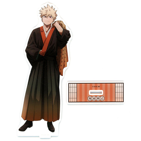 Katsuki Bakugo My Hero Academia Illustration BIG Acrylic Stand Hanayashiki Ver. in Asakusa Hanayashiki [USED]