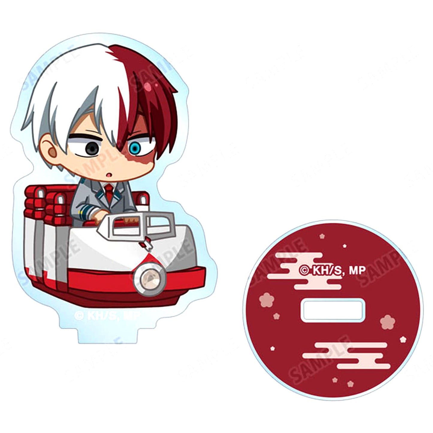 Shoto Todoroki My Hero Academia in Asakusa Hanayashiki Trading Chibi Character Attraction ver. Acrylic Stand [USED]