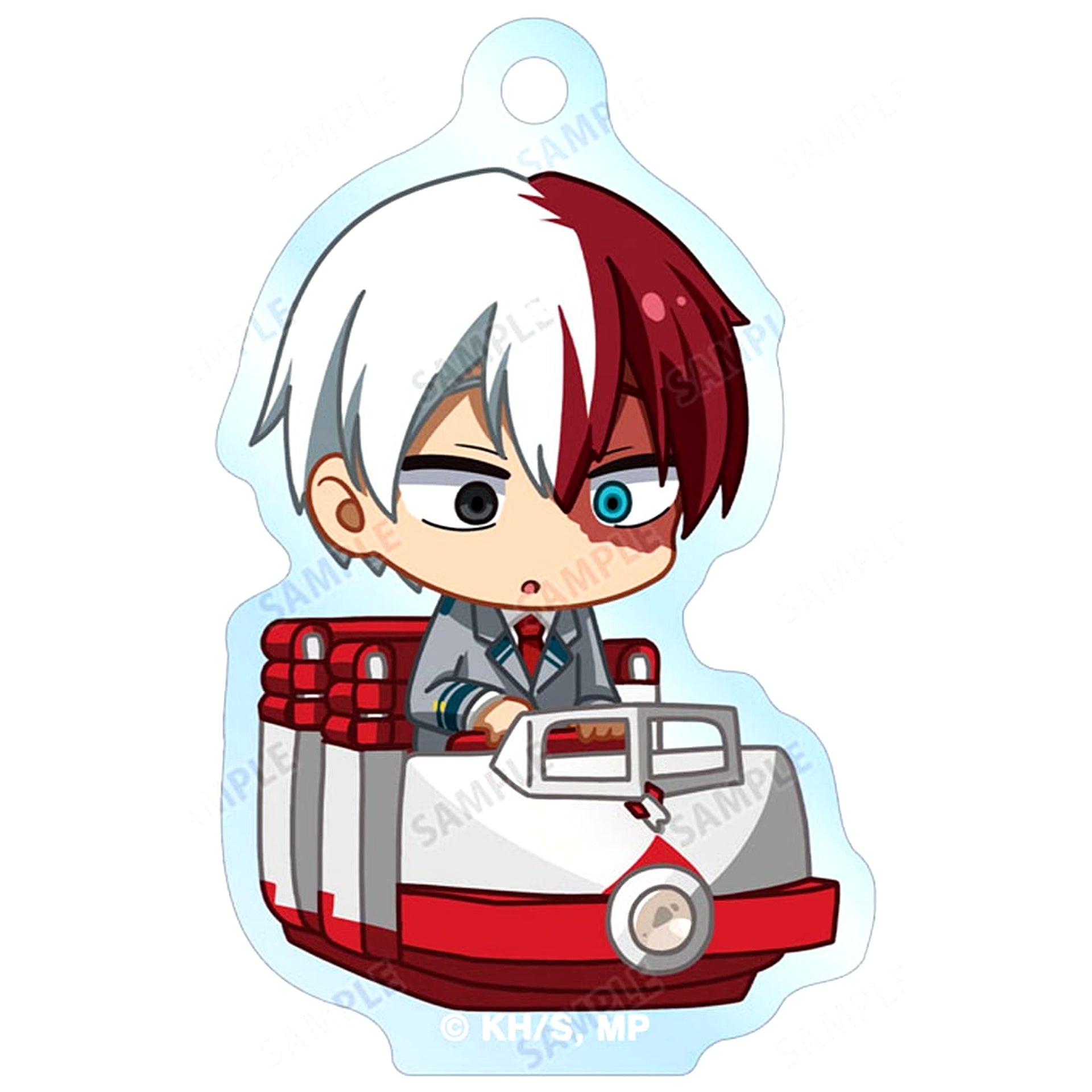 Shoto Todoroki My Hero Academia Asakusa Hanayashiki Chibi Attraction Ver. Acrylic Keychain [USED]