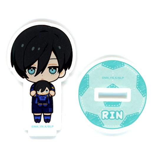 Rin Itoshi Blue Lock Mini Char Dakko Series Acrylic Stand [USED]
