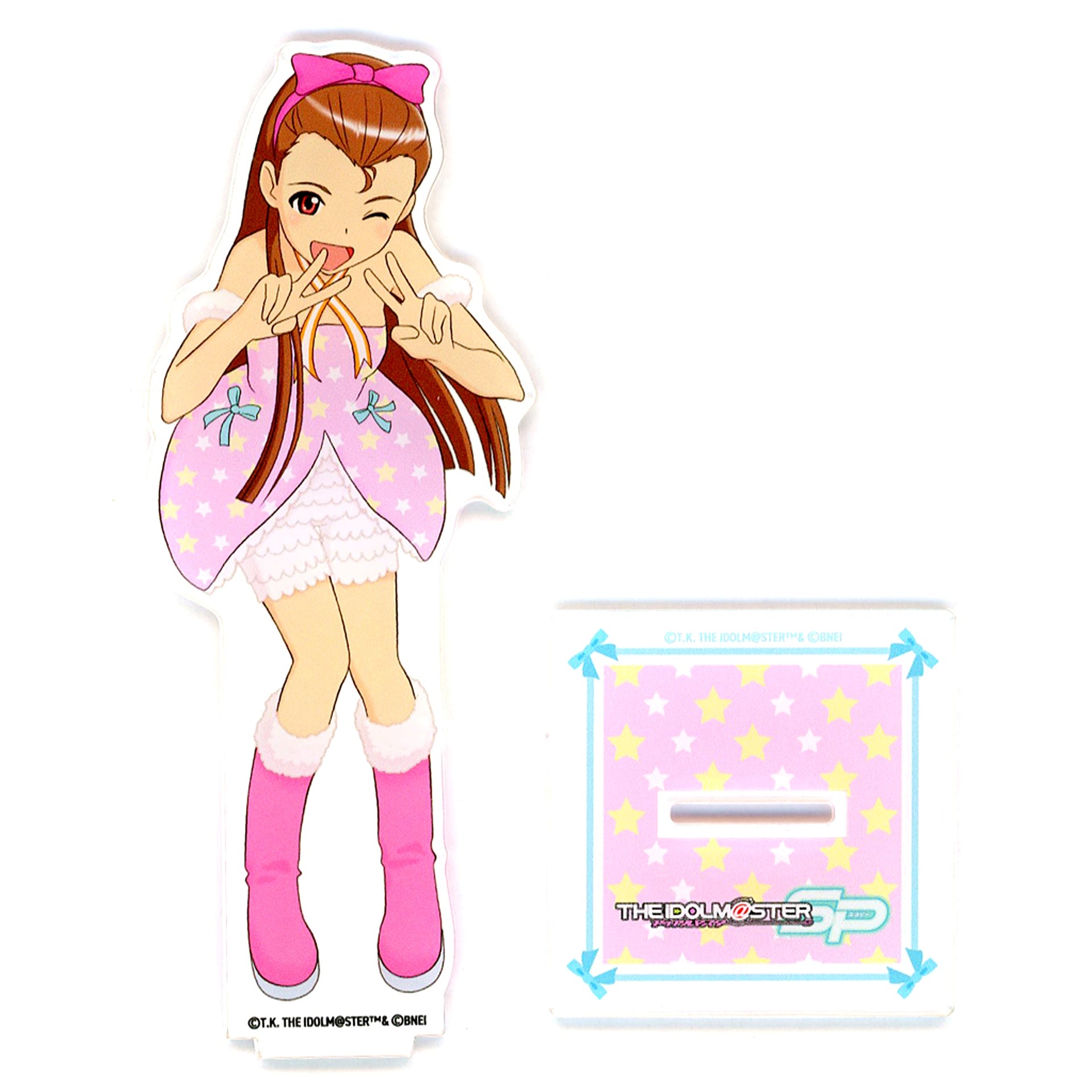 Iori Minase The Idolmaster Acrylic Stand The Idolmaster SP Ver. 765 MILLION ALLSTARS SHOP in Kotobukiya Akihabara Store Goods [USED]