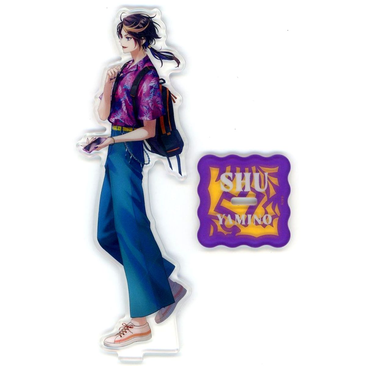 Shu Yamino Luxiem Acrylic Stand Virtual YouTuber Nijisanji Spring Break [USED]
