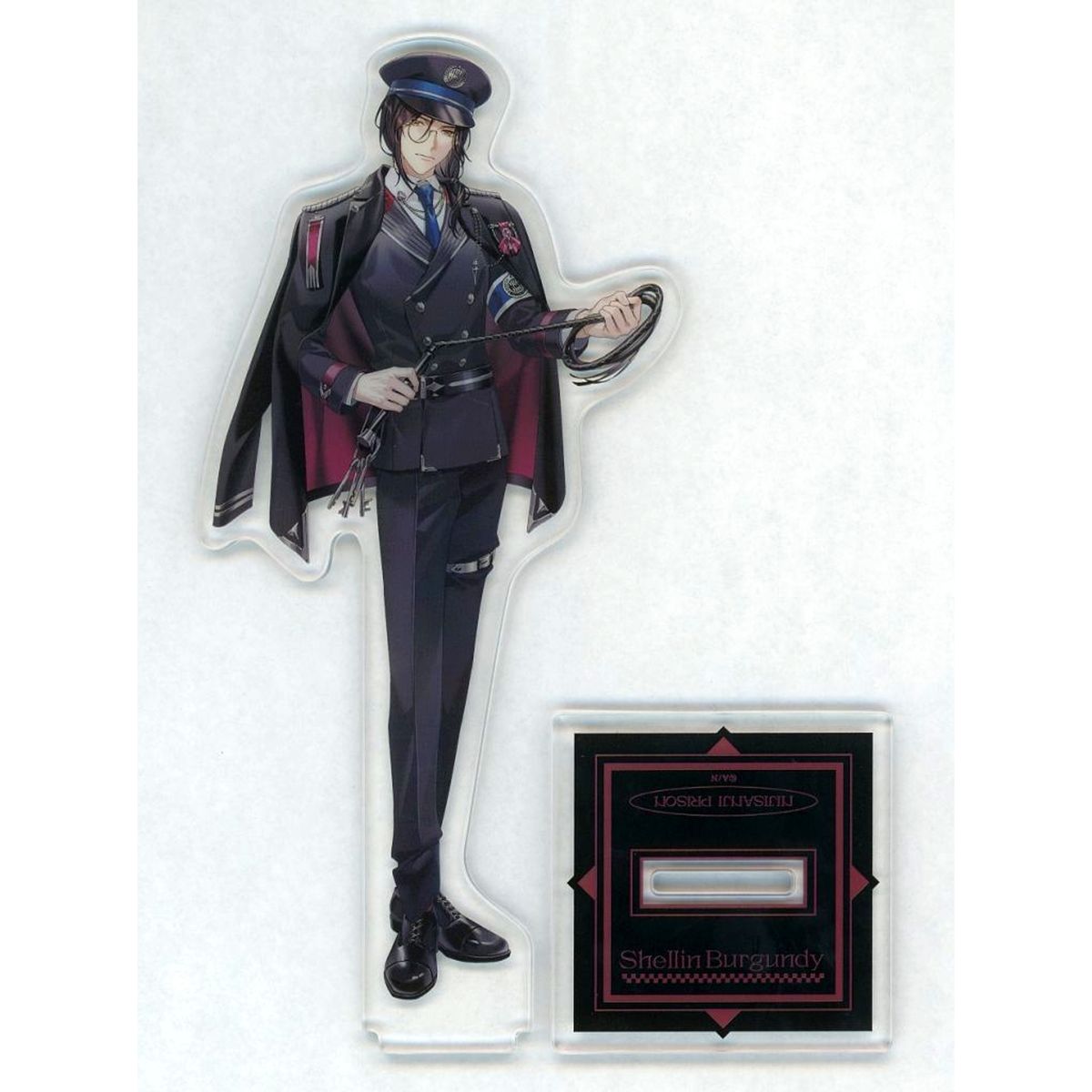 Shellin Burgundy Acrylic Stand Virtual YouTuber Nijisanji [USED]