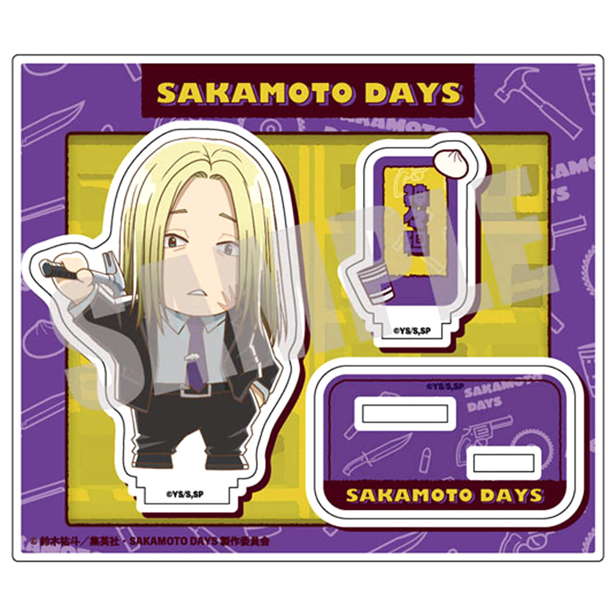 SAKAMOTO DAYS Shishiba Acrylic Stand Official Chibi vol.1 Acrylic Stands [USED]