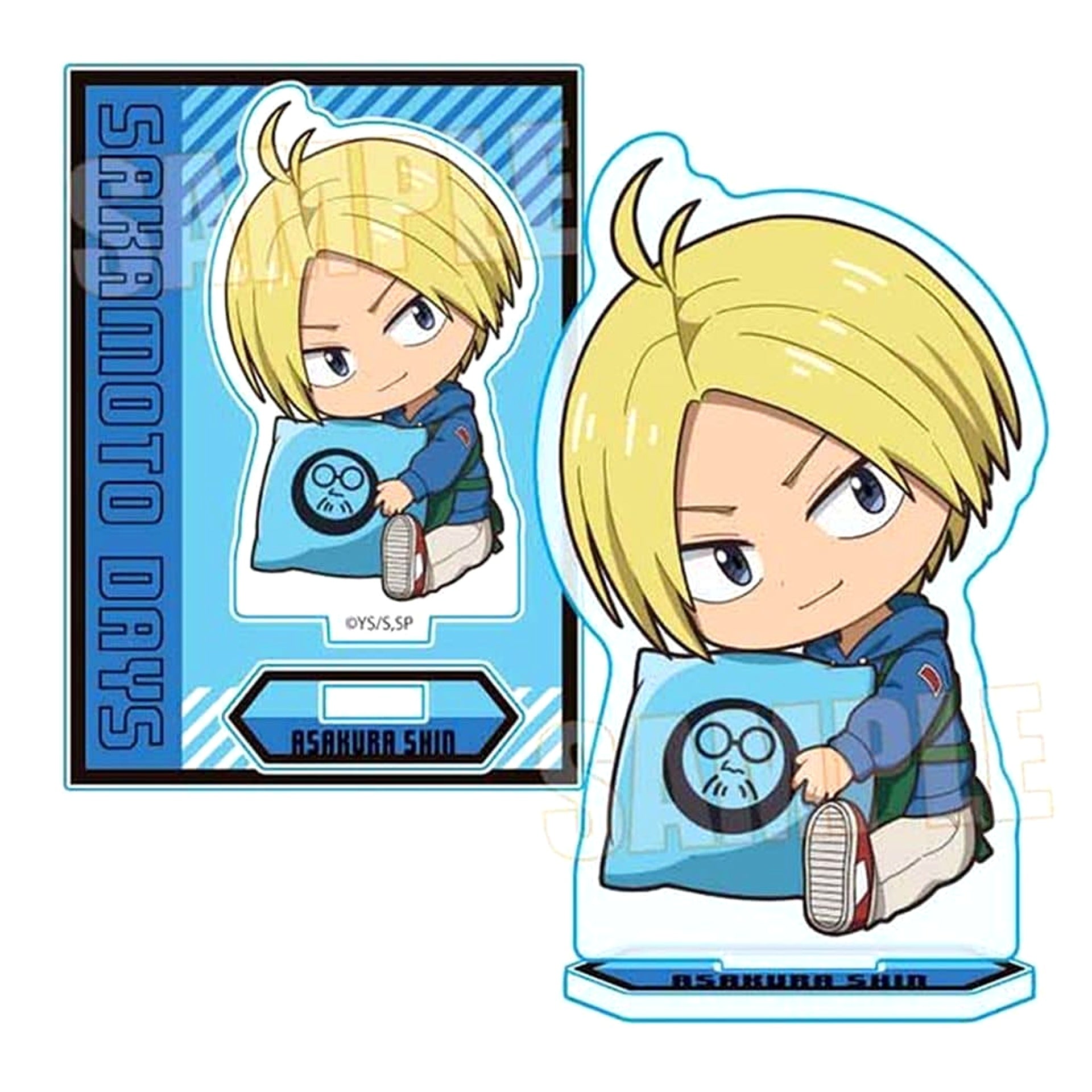 SAKAMOTO DAYS Shin Asakura Gyugyutto Mini Stand Acrylic Stands [USED]