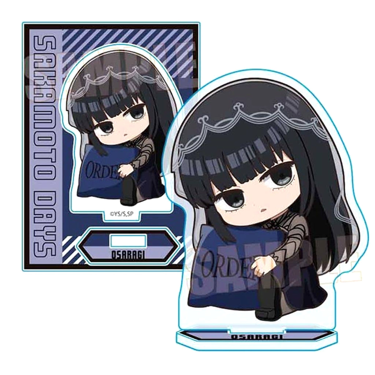 SAKAMOTO DAYS Osaragi Gyugyutto Mini Stand Acrylic Stands [USED]