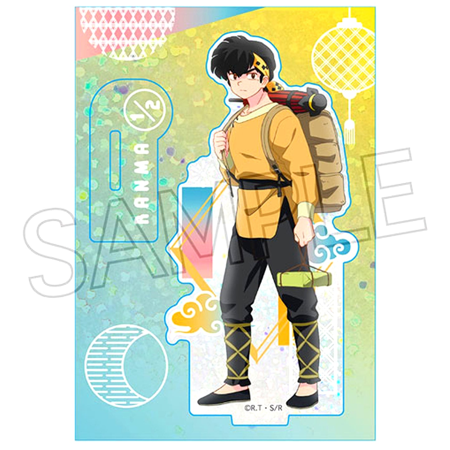 Ryoga Hibiki Ranma 1/2 Holo Acrylic Stand [USED]