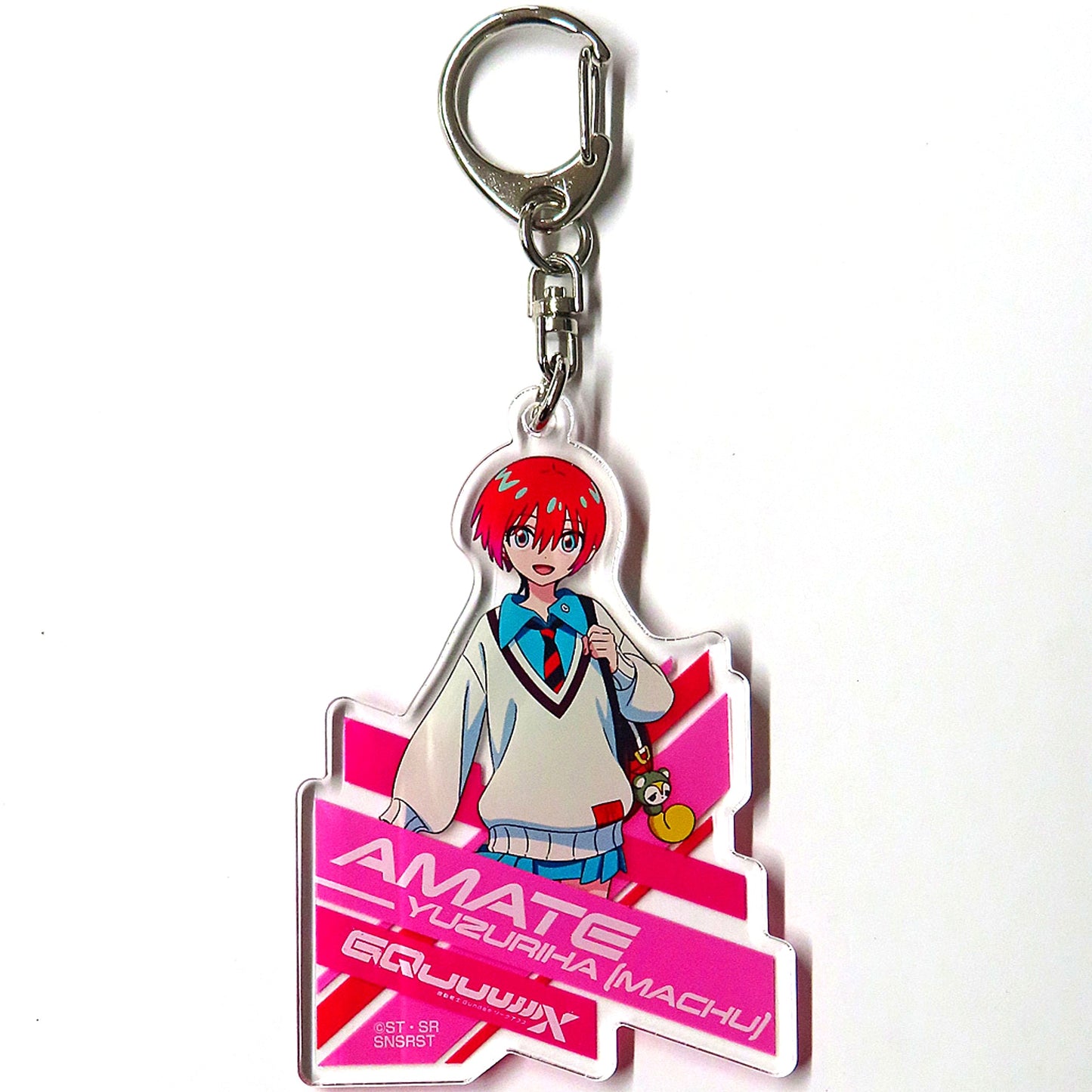 Amate Yuzuriha (Machu) Mobile Suit Gundam GQuuuuuuX -Beginning- Acrylic Keychain Collection Theater Goods [USED]