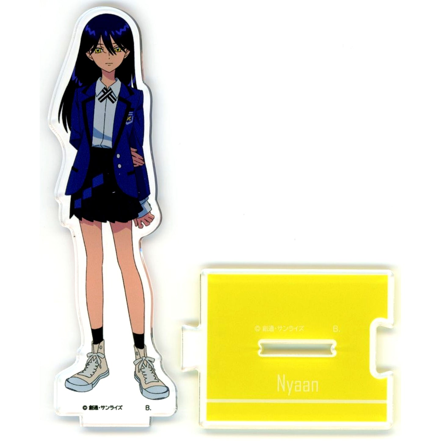Nyaan Mobile Suit Gundam Silver Phantom -Beginning- Connecting Acrylic Stand [USED]